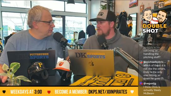 DK’s Double Shot of Pirates: Endy Rodriguez down? taken in Downtown (Videos)